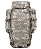 80L Waterproof Molle Camo Tactical Backpack