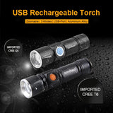 Rechargeable LED Flashlight