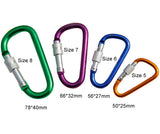 4Pcs Carabiner Travel Kit