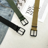 Canvas Simple Tactical Belt