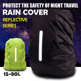 Light reflection waterproof travel backpack