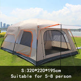 Extra Large 4 Season Tent with 2 Bedrooms