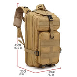 Men Army Tactical Backpack