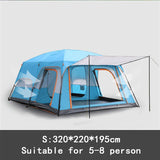 Extra Large 4 Season Tent with 2 Bedrooms